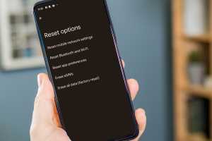 How to reset an Android phone or tablet