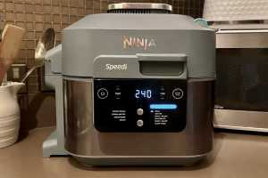 The Ninja air fryer I use at home is discounted by $80/&pound;100